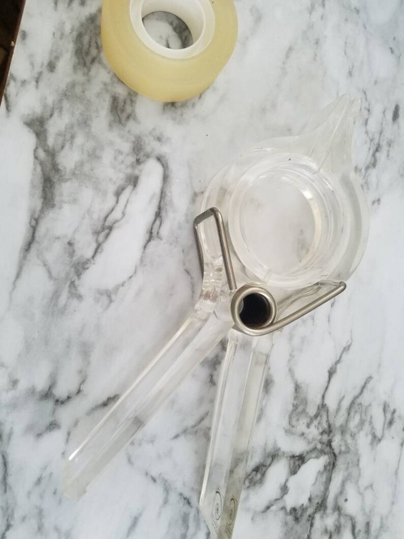 Vintage Lucite Tape Dispenser Resinplast Italy Office Storage Etsy