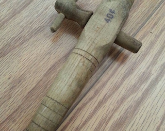 Vintage rustic wine cask spout for wine barrel