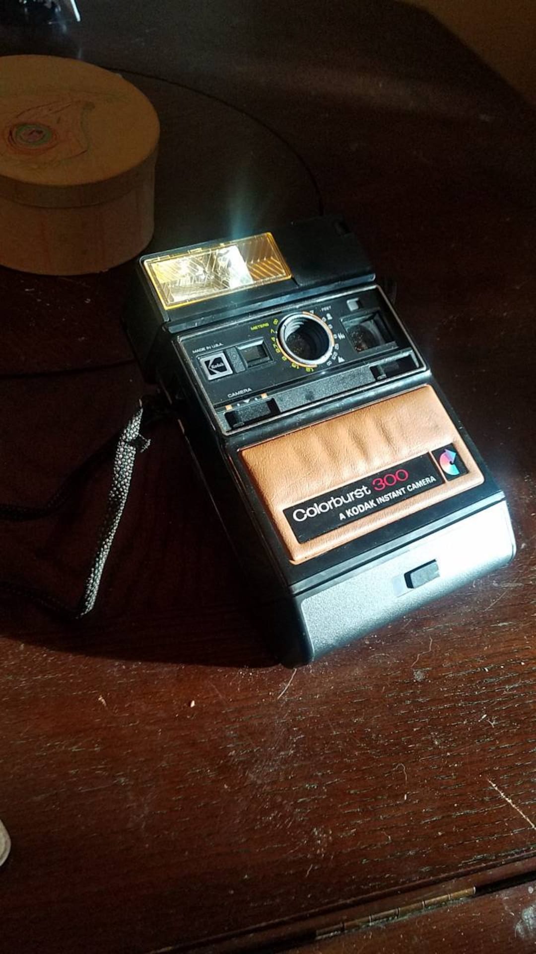 Vintage Kodak Colorburst 300 Polaroid Camera With Flash Instant Camera Instant Color Pictures