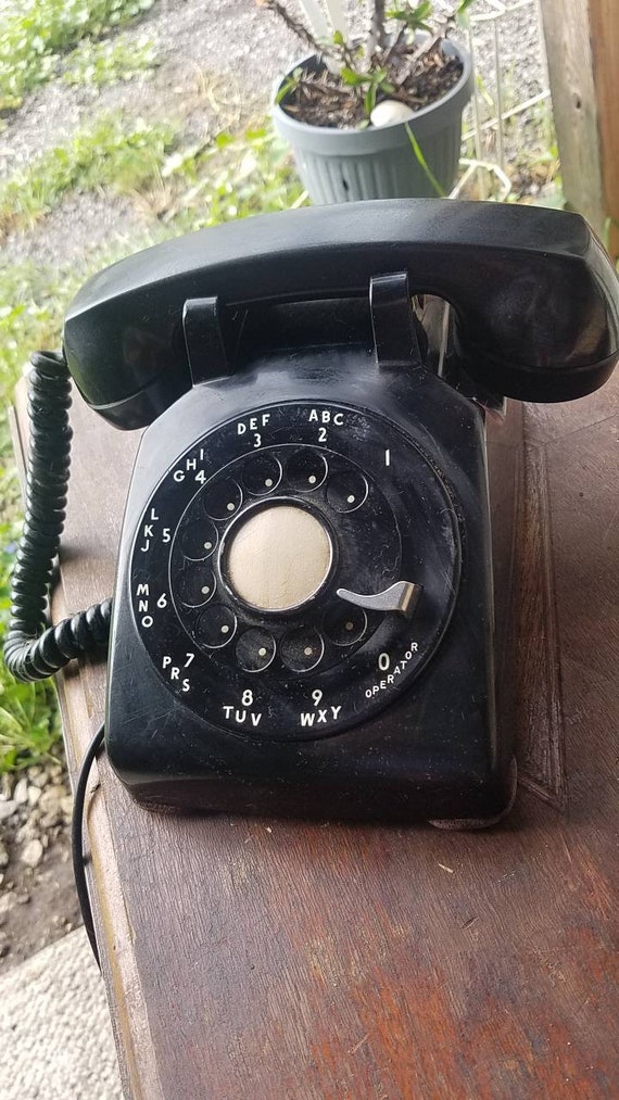 Rotary Telephone Vintage Rotary Dial Telephone - Retro Landline Phone With C 876247 - View #7