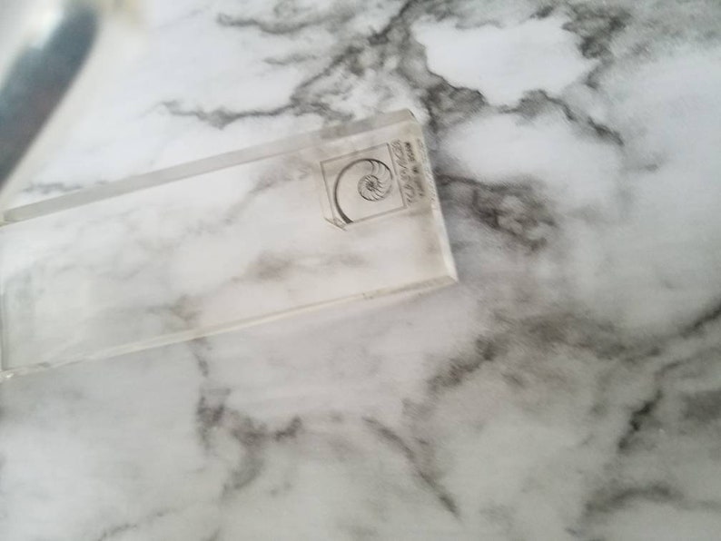 Vintage Lucite Tape Dispenser Resinplast Italy Office Storage Etsy