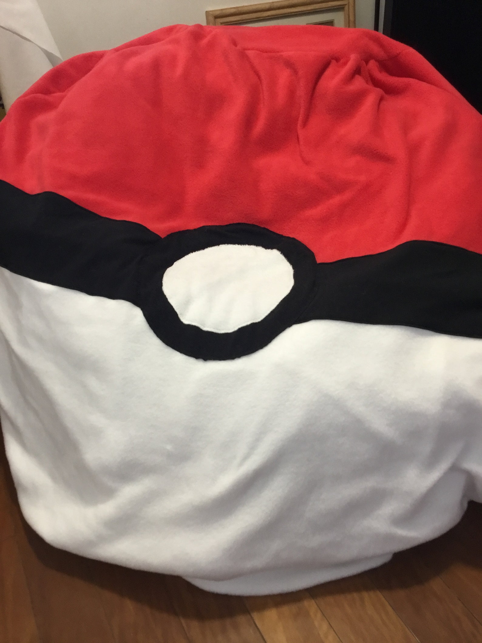 Large Pokémon bean bag microfibre beanbag cover with liner Etsy