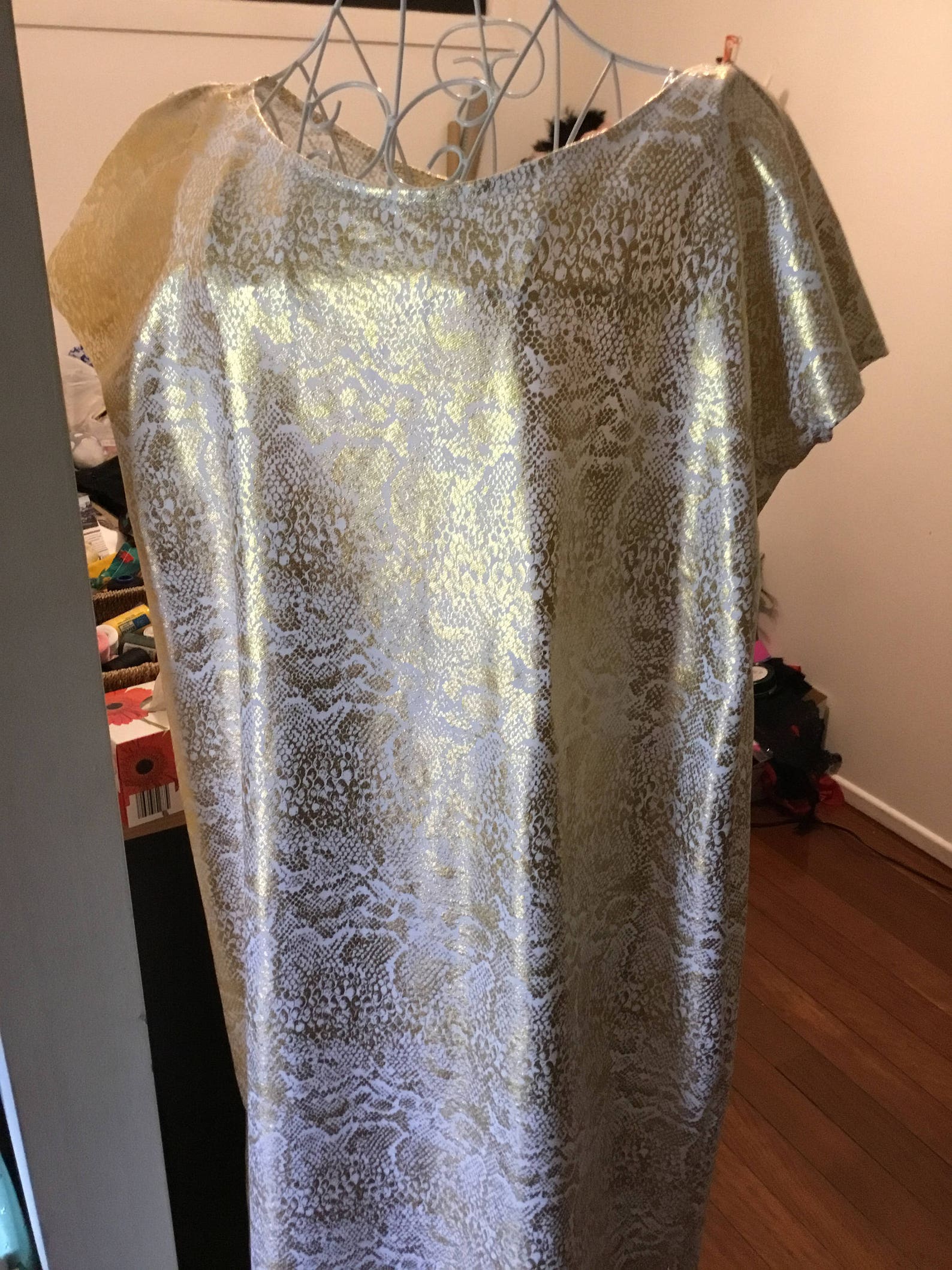 Gold Foil Kaftan Kaftan Caftan Dress Wedding Kaftan Beach Etsy