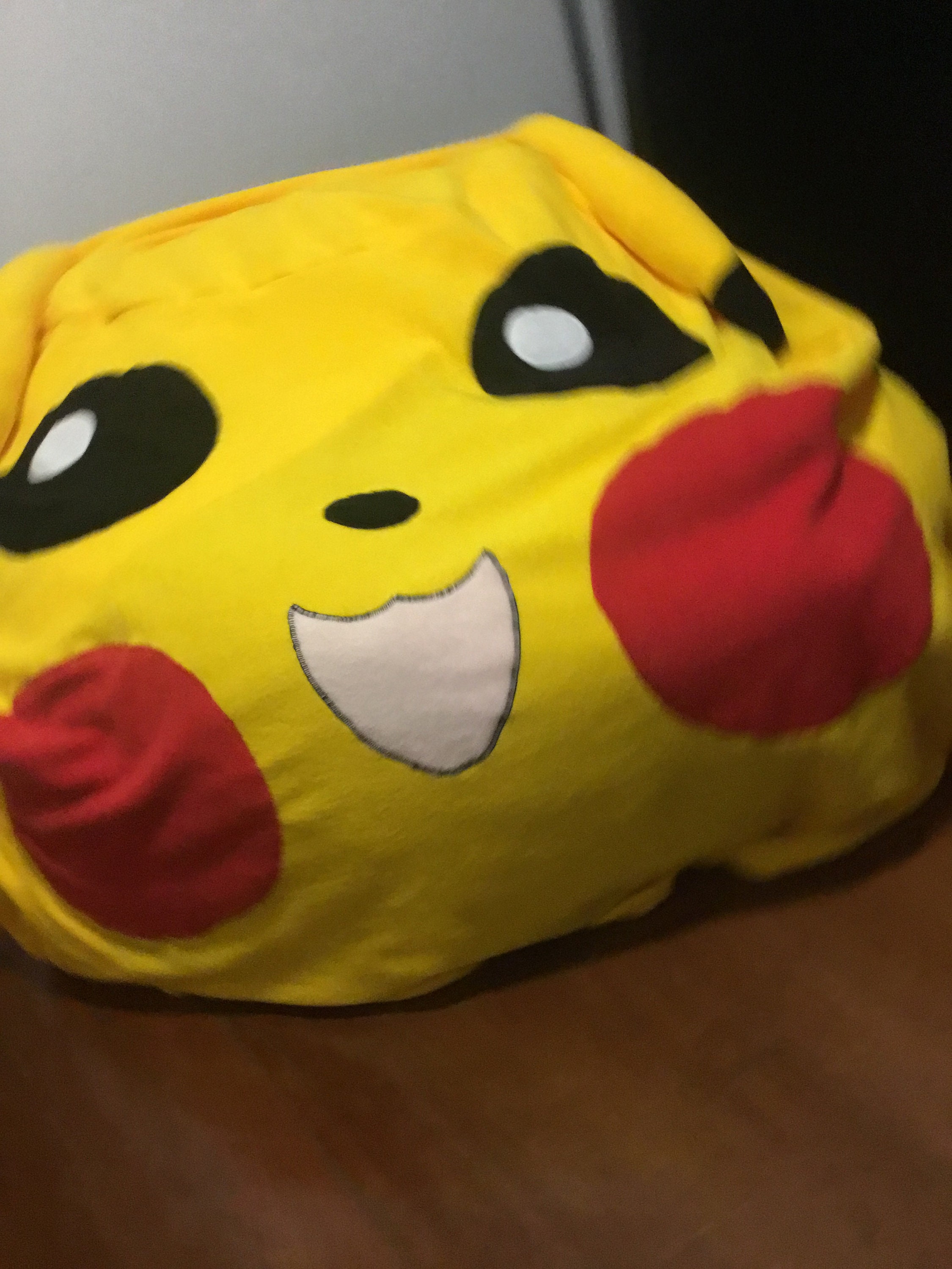 Extra Large Pikachu Pokémon bean bag microfibre beanbag cover Etsy