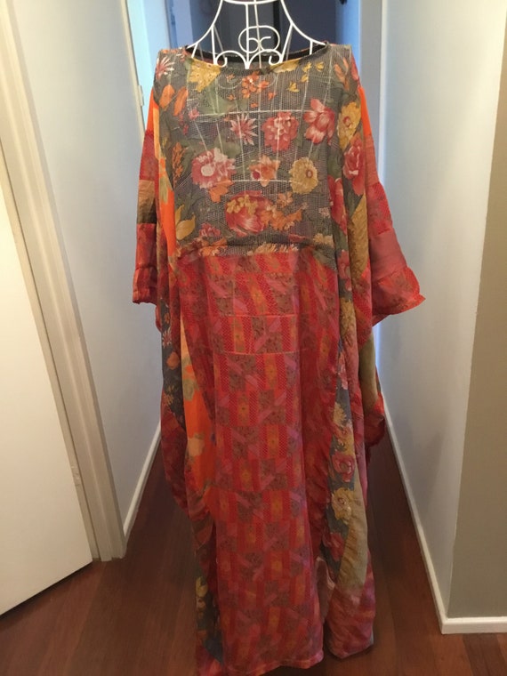 kaftan sari