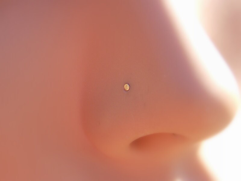 Tiny Nose Stud Etsy Australia