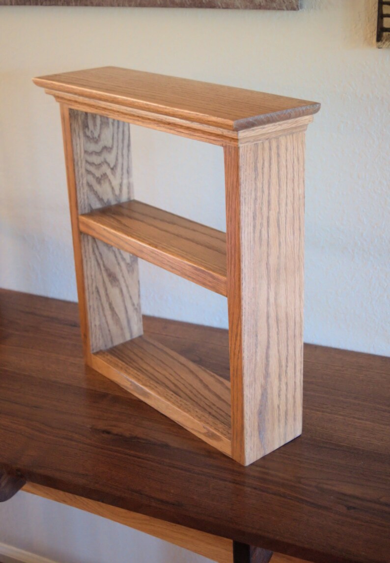 Handmade Oak Wall Shelf