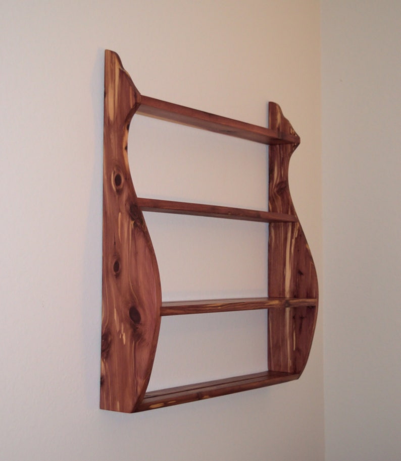 Wall Shelf with plate groove Buffets & China Dining Room