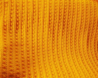 PATTERN/Crochet Afghan Pattern/Crochet Pattern/Afghan Pattern/Popcorn and Ribs Afghan Pattern/Cable Afghan Pattern/Crochet Blanket Pattern