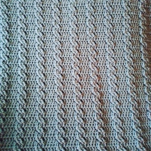 PATTERN/Crochet Afghan Pattern/Crochet Cable Afghan Pattern/Crochet Pattern/Afghan Pattern/Climbing Cables Afghan Pattern/Crochet Cable