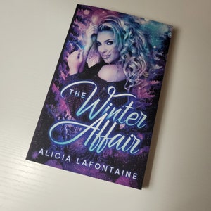 SIGNED BOOK/The Winter Affair by Alicia LaFontaine/Contemporary Second Chance Romance Book/Autographed Book/Signed Copy/Book Series