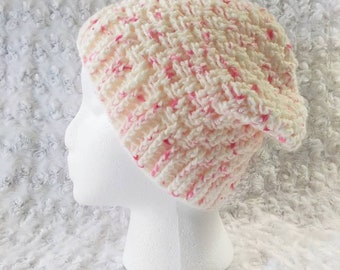 PATRÓN/Patrón de gorro holgado Bevvy/Patrón de gorro holgado de ganchillo/Patrón de gorro de ganchillo/Patrón de gorro holgado de ganchillo/Patrón de gorro de ganchillo fácil/
