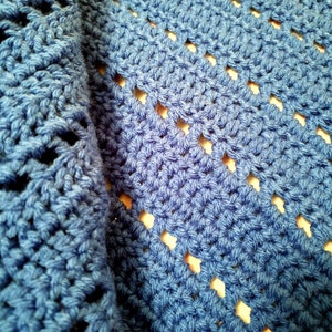 PATTERN/Crochet Afghan Pattern/Afghan Pattern/Crochet Pattern/Beginner Crochet Pattern/Beginner Crochet Afghan/Lines and Lapses Afghan