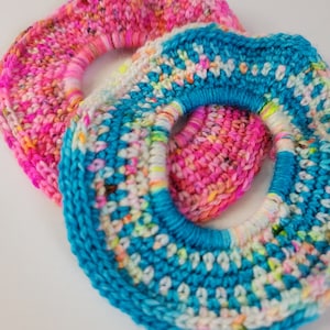 PATTERN/Tejido Crochet Hair Tie Pattern/Crochet Scrunchie Pattern/Crochet Hair Band Pattern/Sock Yarn Hair Tie Pattern/Easy Hair Tie Pattern