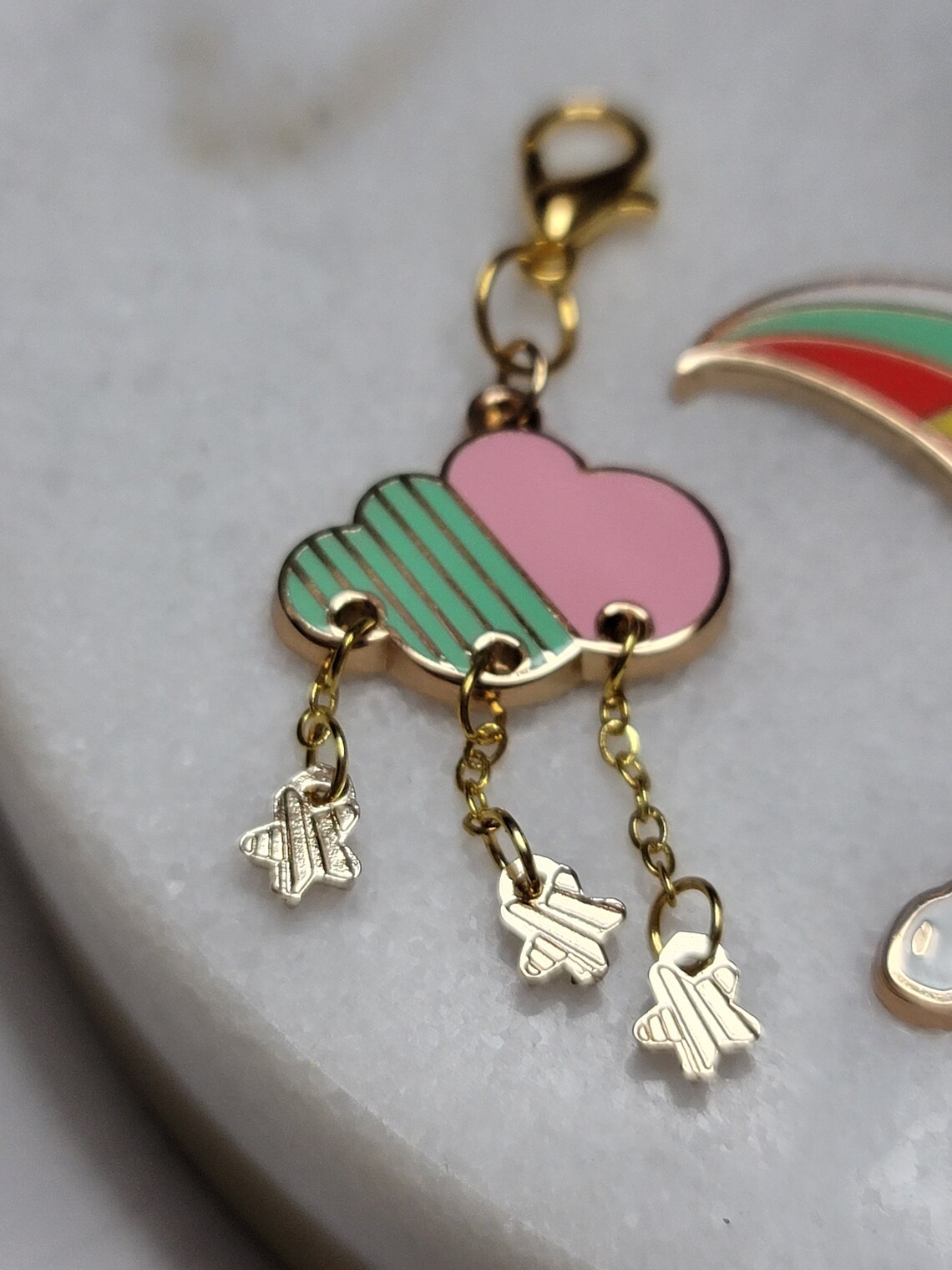 STITCH Markers/unicorns in the Sky Stitch Markers/unicorn Etsy