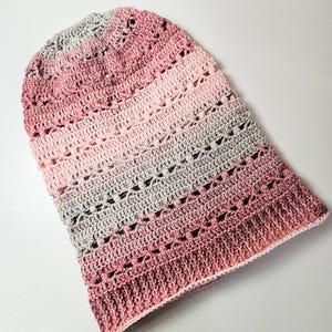 PATTERN/Ariel Slouchy Hat Pattern/Slouchy Hat Pattern/Crochet Slouchy Hat Pattern/Crochet Hat Pattern/Crochet Pattern/Sock Yarn Crochet
