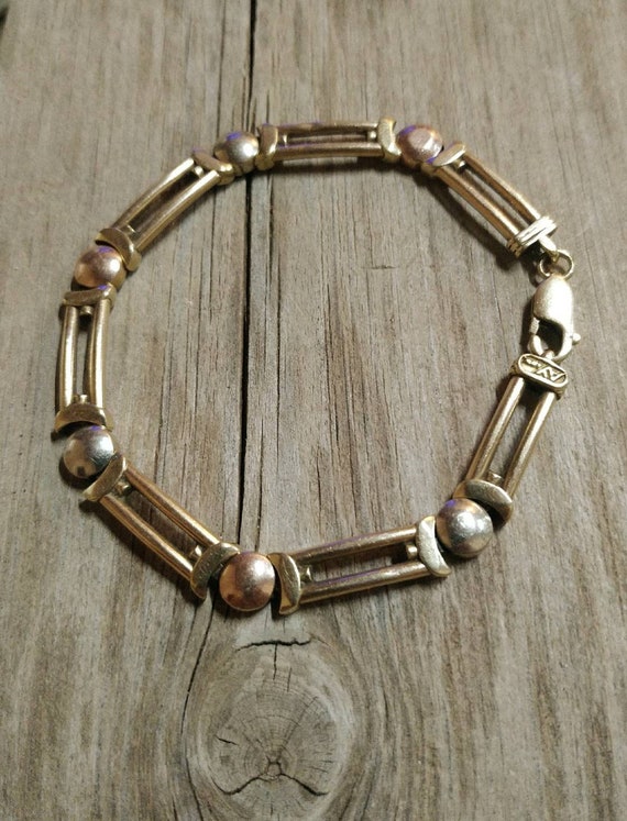 old gold bracelet