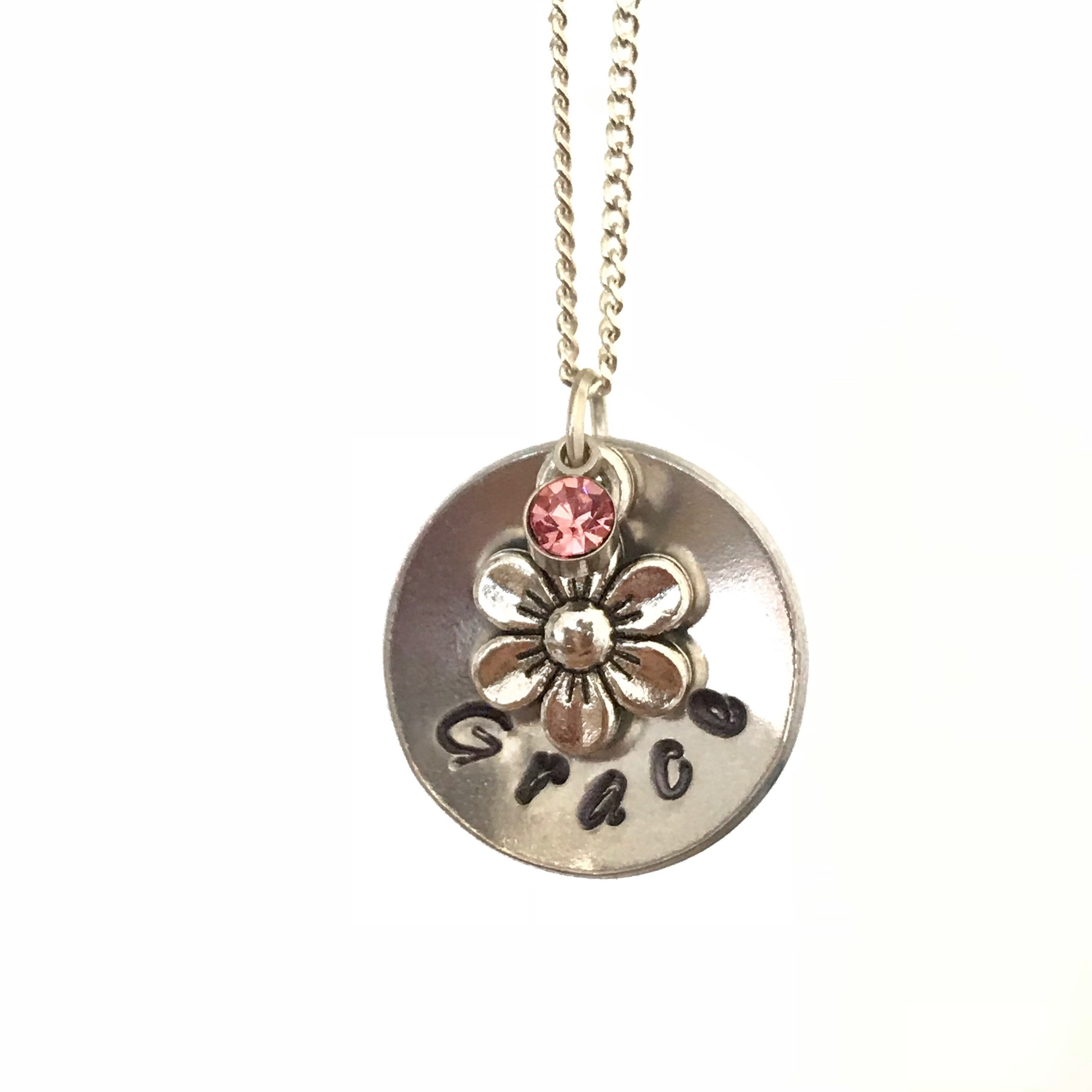 Flower girl proposal Name necklace Flower girl NECKLACE Ask Etsy