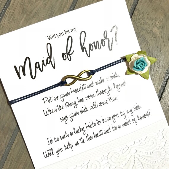 maid of honor message to bride