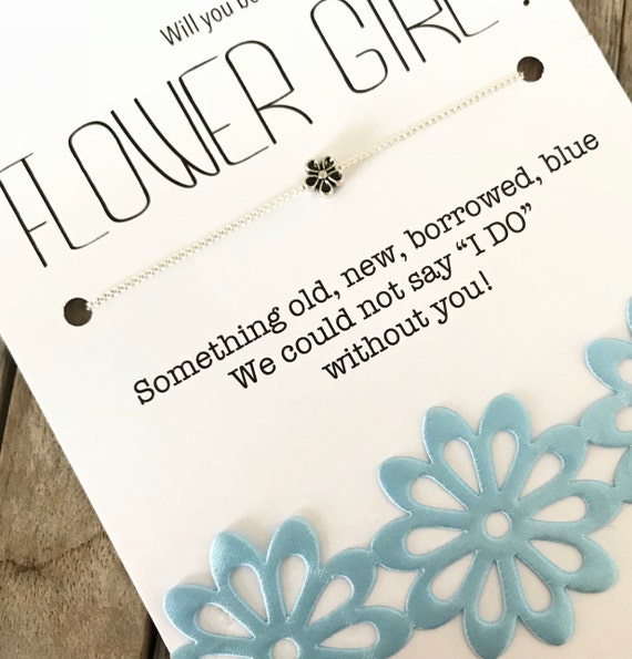 gift ideas to ask flower girl