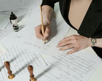 Personalized Letter, (Wedding) Speech, Invitations, Love Letter, Apology or Thank you Letter, Proposal Letter, Wedding Vows WRITING SERVICE