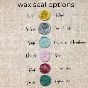 Handmade Love Letter Scroll, Custom Scroll, Wax Seal Letter ...