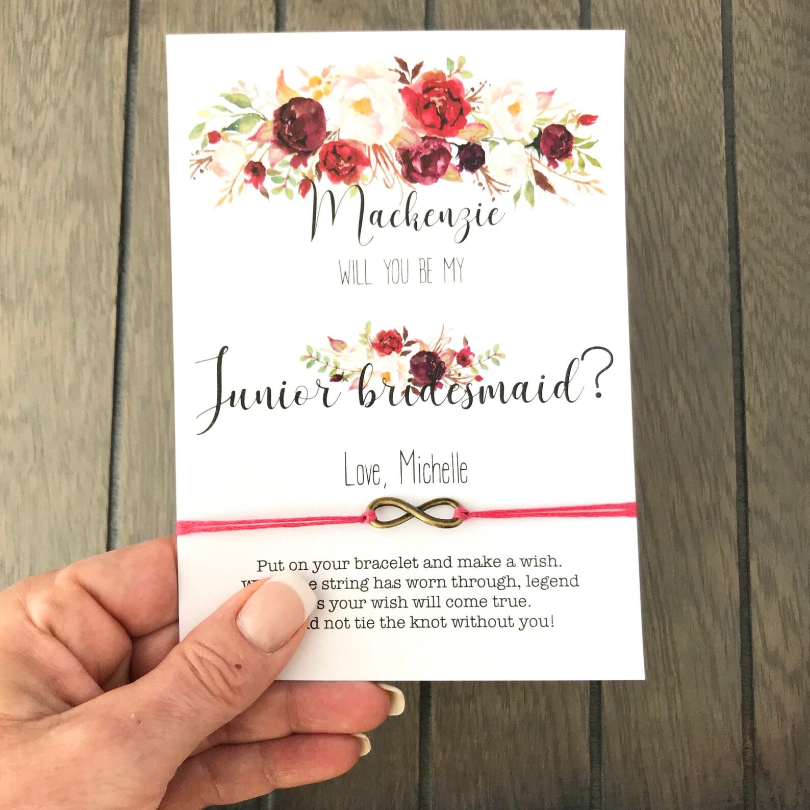 Ask Junior Bridesmaid Junior Bridesmaid Proposal Bridesmaid - Etsy