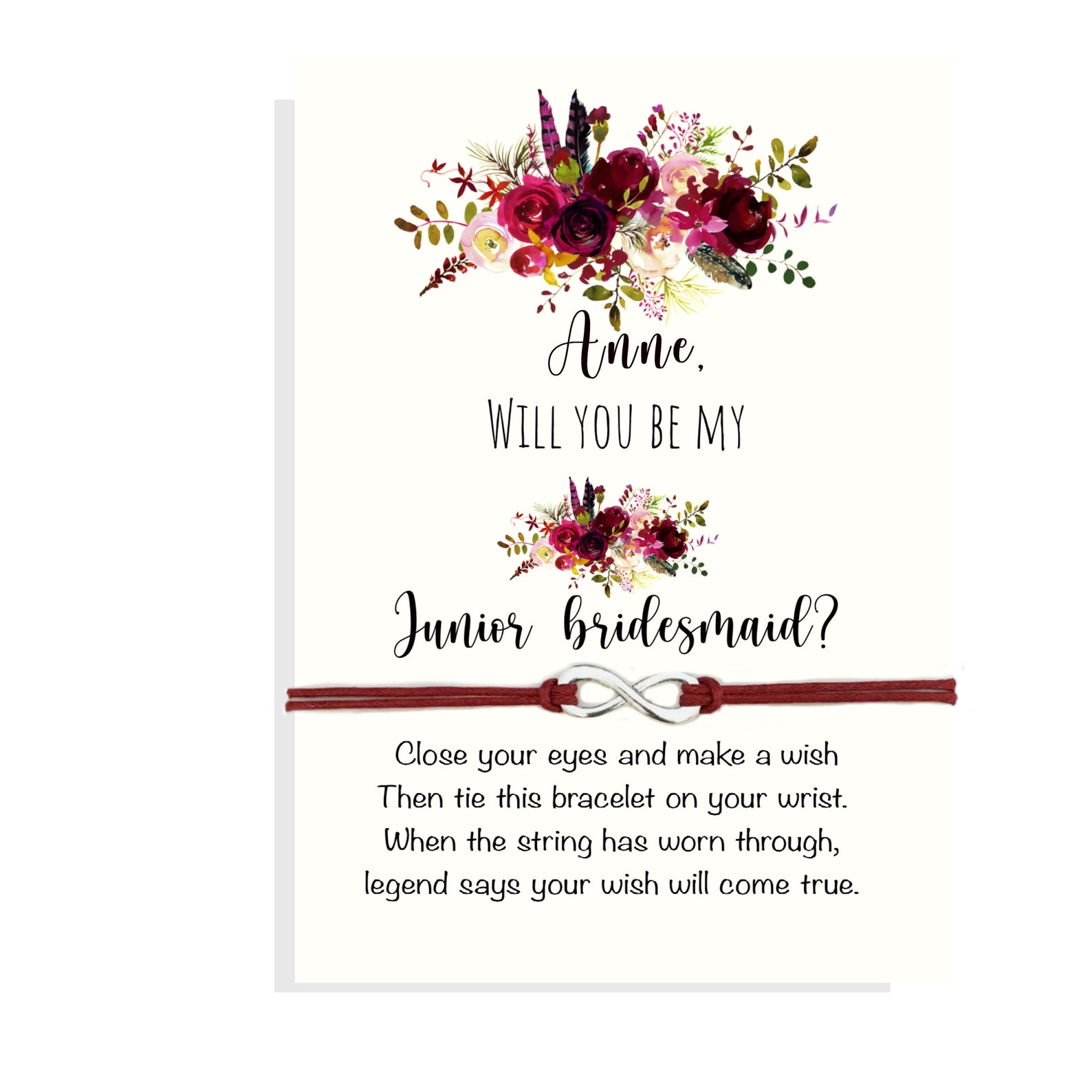 Ask Junior Bridesmaid Junior Bridesmaid Proposal Bridesmaid - Etsy