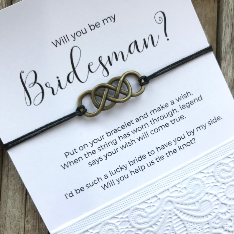 Will You Be My Best Man Usher Groomsman Wedding Supplies Home