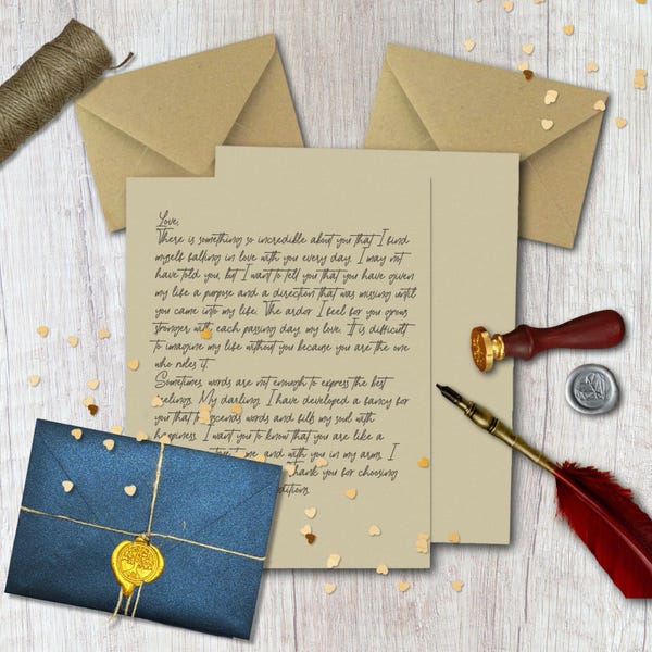 letter for gf day