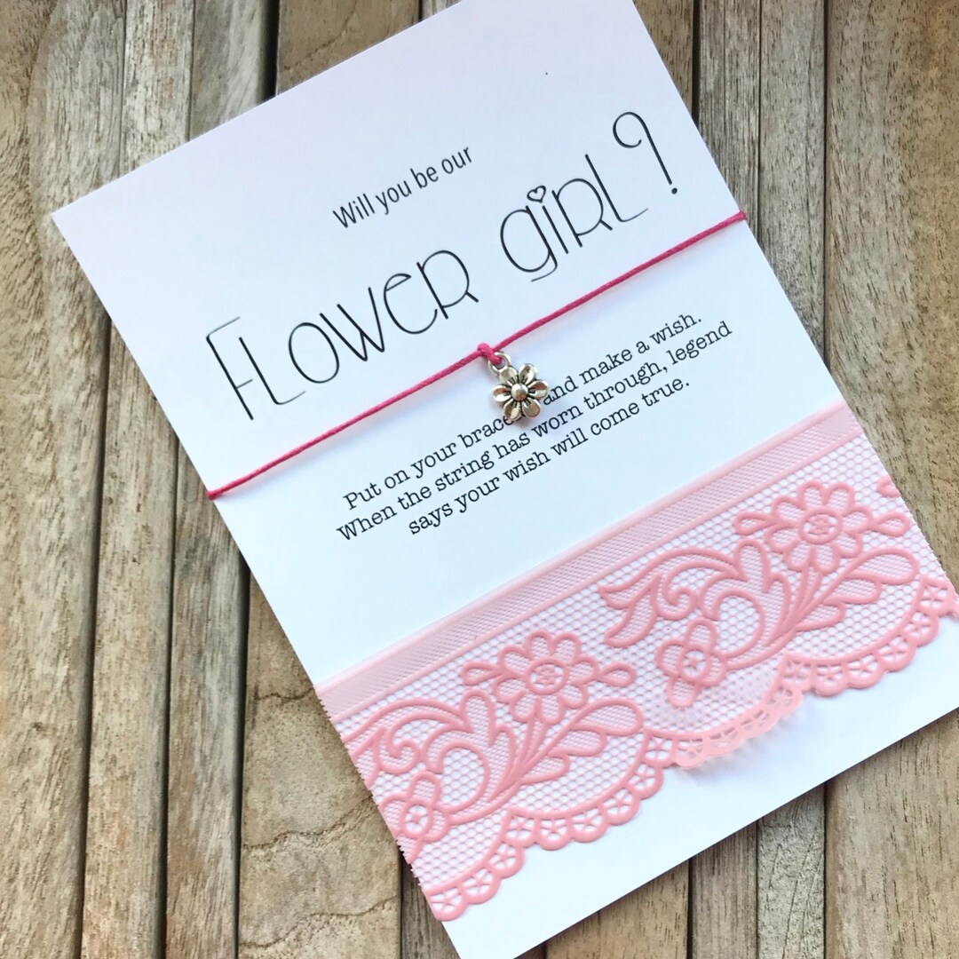 Ask Flower Girl, Flower Girl Gift Idea, Flower Girl PROPOSAL, Flower