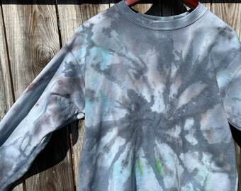 Tie Dye T shirt S • Oversized Tie Dye T-shirt • Reverse Tie Dye • Rainbow tie dye • Galaxy Tie Dye • Colorful tie dye • colorful shirt