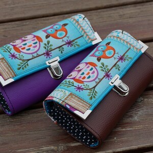 Portefeuille pour femmes, Portefeuille smartphone, 19x10cm, Portefeuille tissu, Portefeuille long, Portefeuille iPhone, Portefeuille en cuir végétalien, Portefeuille clutch, Organisateur