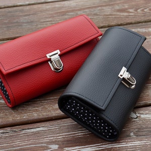 Billetera de cuero vegano, Billetera de mujer personalizada, Billetera para teléfonos inteligentes, Tela de café, Billetera larga, Titular de tarjeta de crédito, Organizador, Clutch