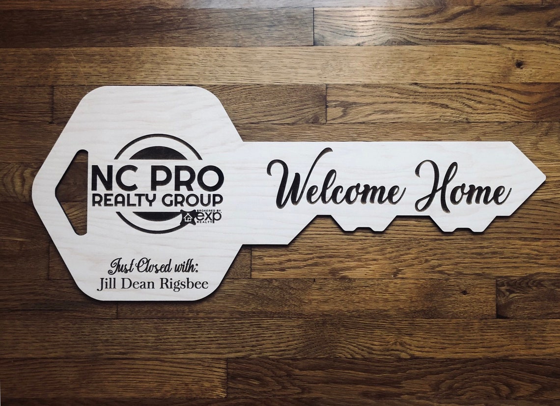 Just Closed Realtor Sign Real Estate Broker Mortgage Co Etsy
