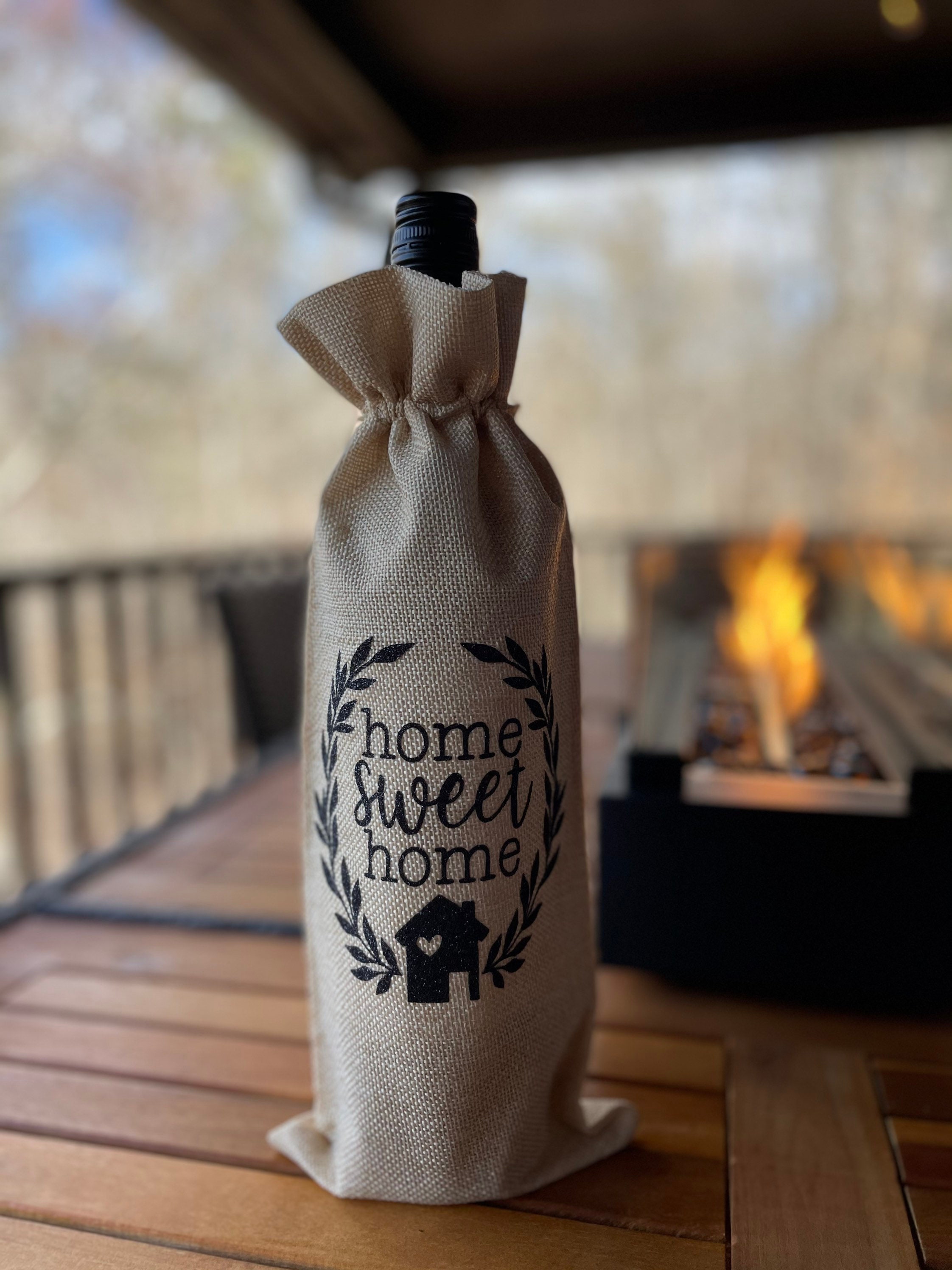 Housewarming Gift Wine Bag New Home Gift Realtor Closing Etsy