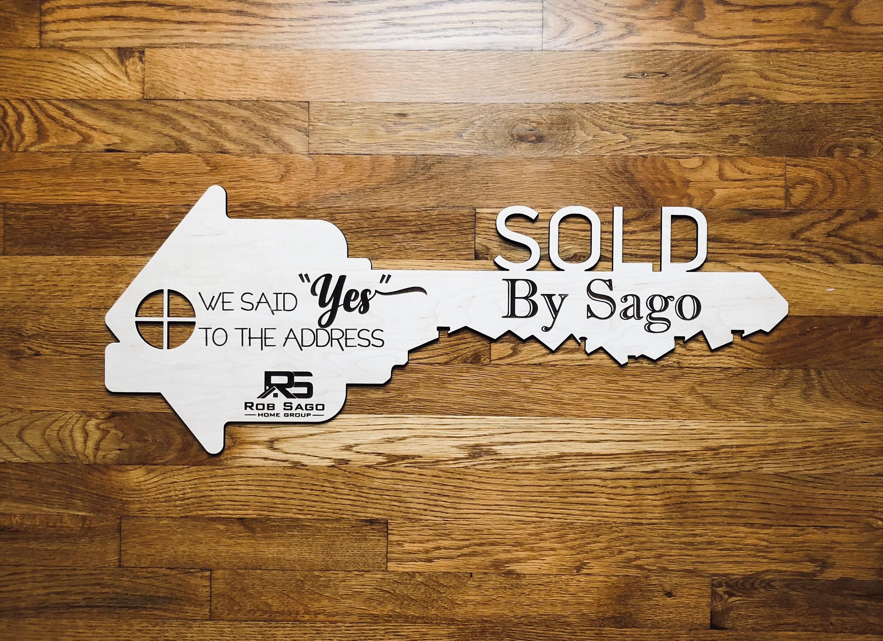 Real estate sold signs Sold signs Real Estate Engraved Sold | Etsy