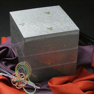 Beautiful Food Box &#39;JUBAKO&#39; Japanese  food container kz2683