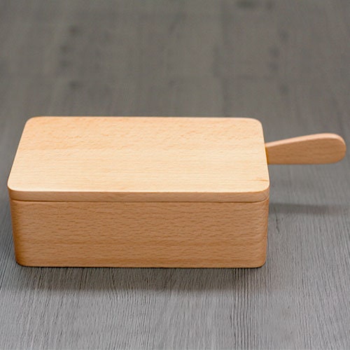 Japanese Wooden Butter Case With Butter Knife _so-086 - Etsy