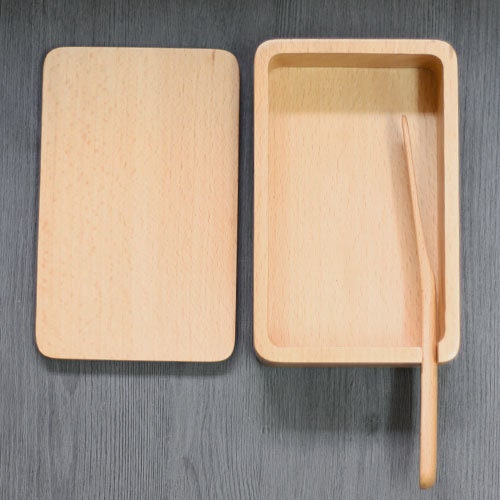 Japanese Wooden Butter Case With Butter Knife _so-086 - Etsy
