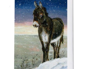 Breyer Mischief the Holiday Donkey 2002 Vintage Santa Christmas