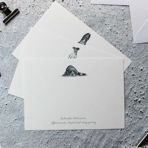 Dog Breeds Notecard Set- Flat Correspondence Cards Designed By CottageRts