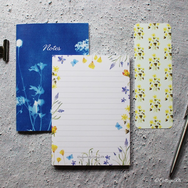 Mini Floral Stationery Gift Set - Wildflower - Ideal Teacher Gift