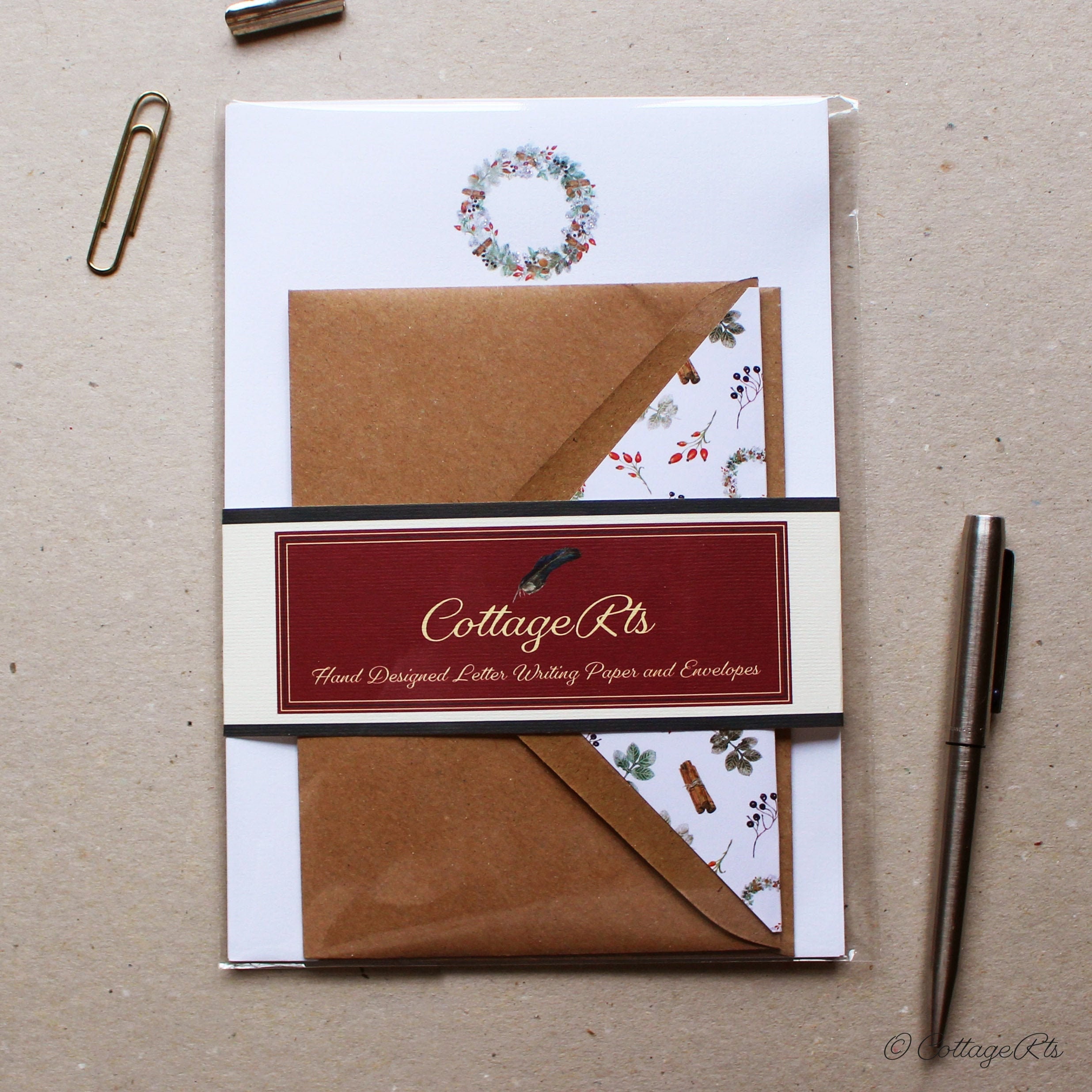 Goose Letter Writing Paper Stationery Set Sheets and Envelopes