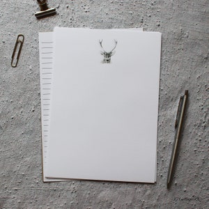Stag Stationery Letter Writing Set Hand Designed by Cottagerts Letter ...