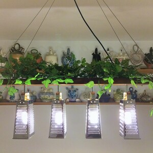 Lampe de terrasse vintage fabriquée à la main – Objet de créateur pour cuisine