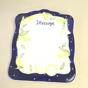 Vintage Ganz, Bella Casa, Dry Erase Message Board, crazing