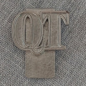 Vintage QT Metal Money Clip