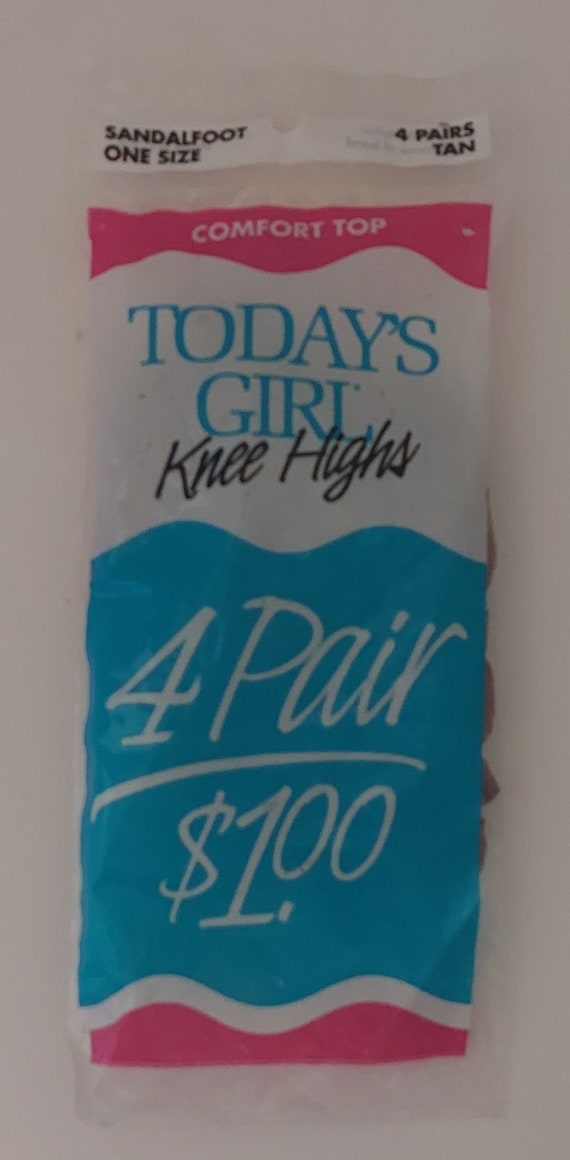 Today's Girl Comfort-Top Knee Highs