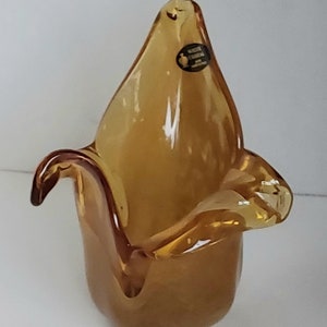 Vintage Murano Hand-blown Glass Bowl